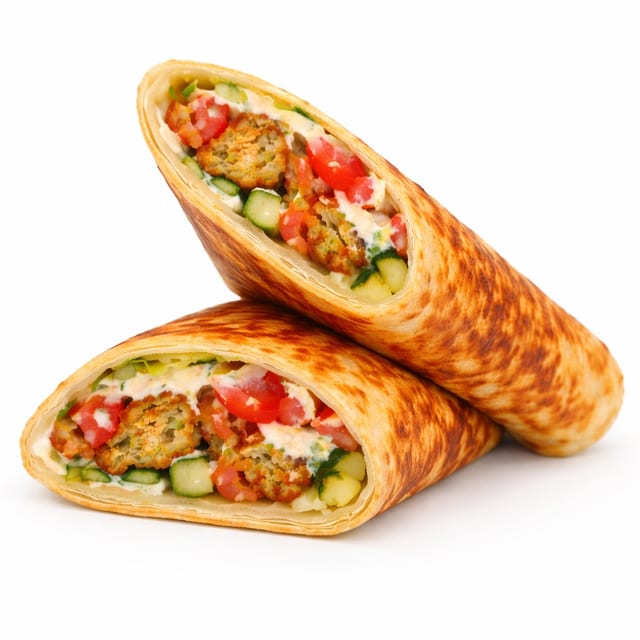 Falafel Wrap.