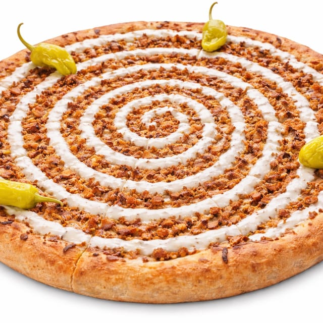 Chicken Kebab Pizza.