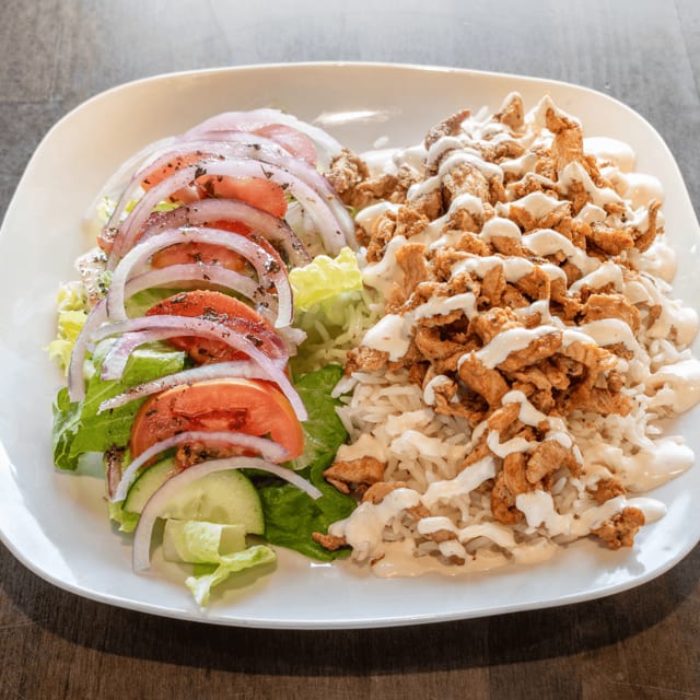 Chicken Kebab Plate.