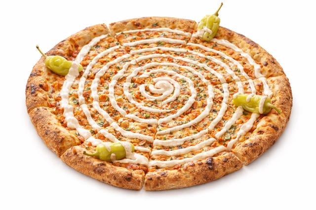 Buffalo Chicken Pizza.